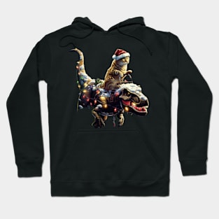 Mesmerizing Cat Dinosaur Hoodie